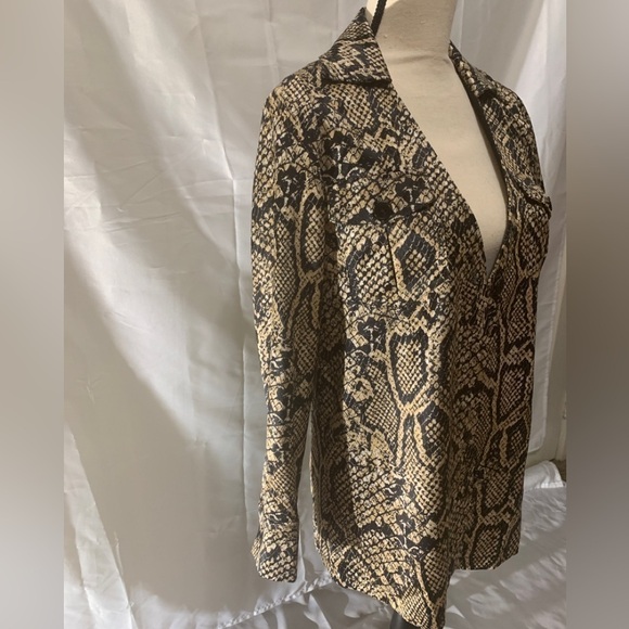 MOSSMAN The venomous shirt black and tan print size 2 - Picture 2 of 12